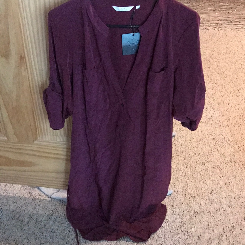Maroon dress